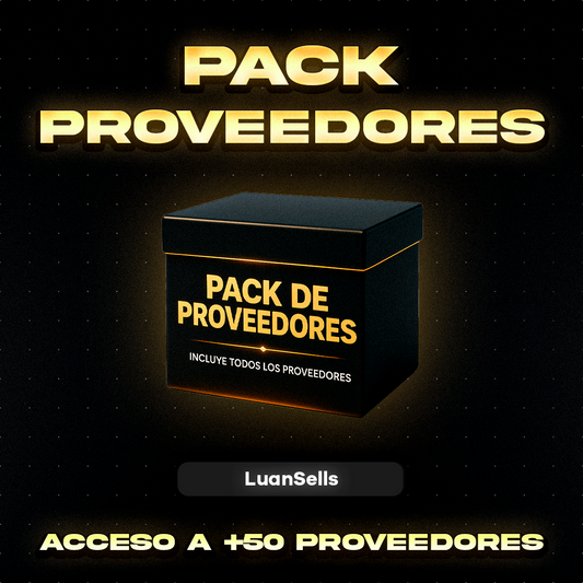 Pack Proveedores - ¡Oferta!